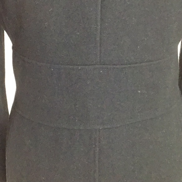 Banana Republic Black Wool Coat S - Picture 5 of 8